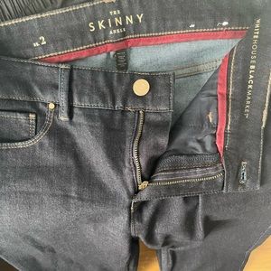 WHBM The Skinny Ankle Jean Sz 2